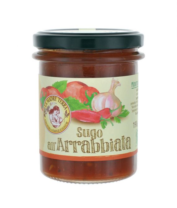 Sugo all'arrabbiata biologico - 190 gr Sugo all'arrabbiata biologico - 190 gr